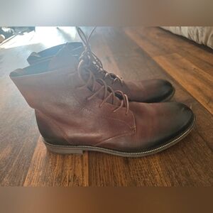 Rodd & Gunn Premium Leather Men's Brown Dress Lace-up Chukka Boots Hardly Worn